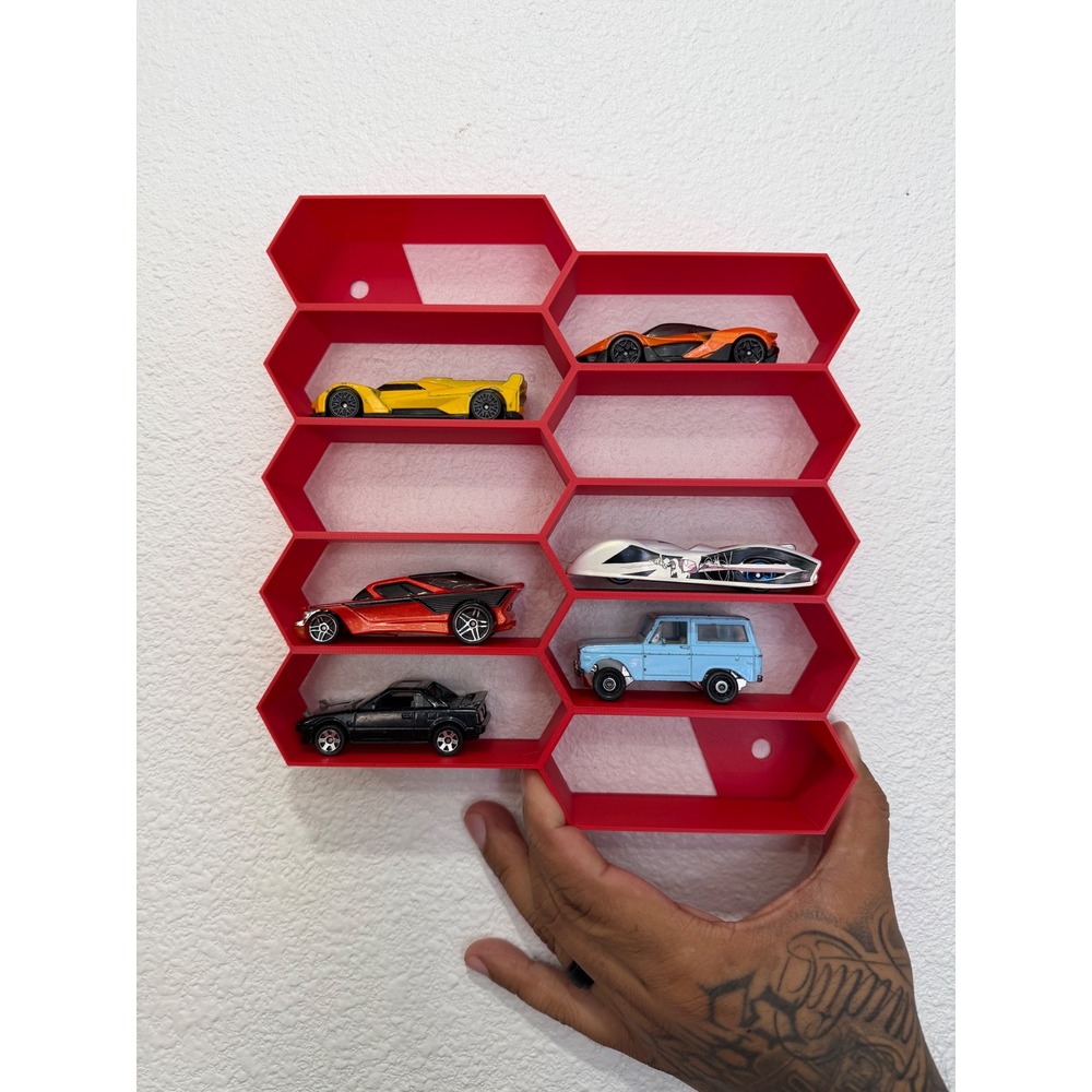 3D Printed Stackable Hot Wheels Display